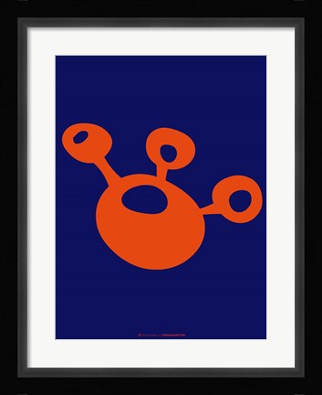 Framed Funny Shape Oppa 3 Print