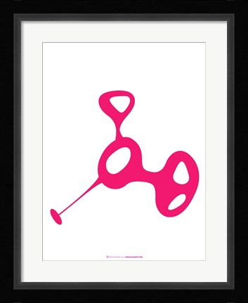 Framed Funny Shape Zula 1 Print