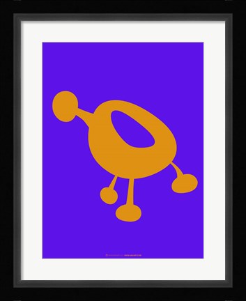 Framed Funny Shape Enk 3 Print