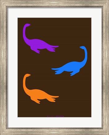 Framed Dinosaur Family 21 Print