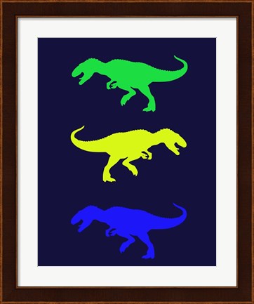 Framed Dinosaur Family 23 Print
