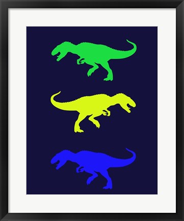 Framed Dinosaur Family 23 Print