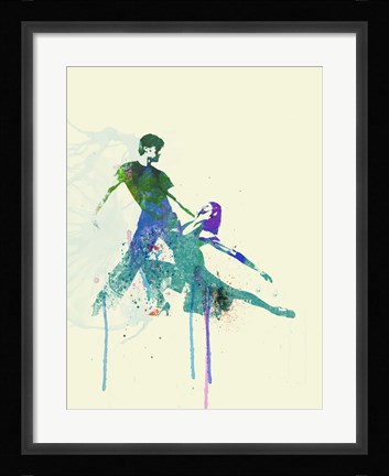 Framed Tango Couple Print
