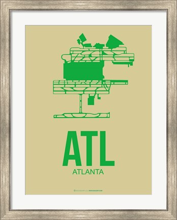 Framed ATL Atlanta 1 Print