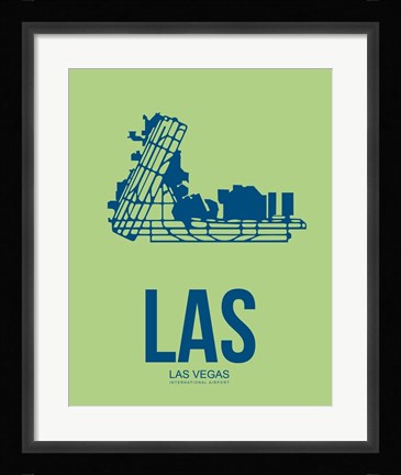 Framed LAS  Las Vegas 2 Print