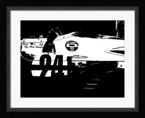 Framed Laguna Seca Racing Cars 2 Print