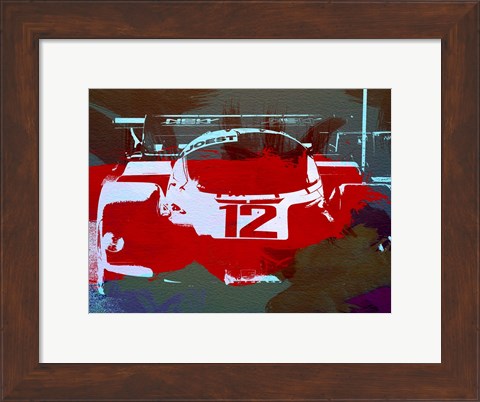 Framed Porsche Le Mans Print