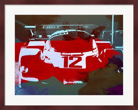 Framed Porsche Le Mans Print