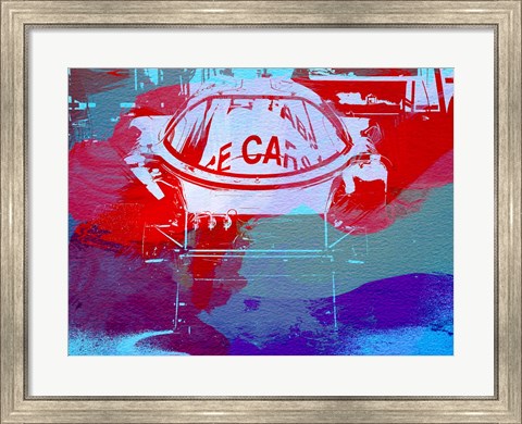 Framed Le Mans Racer During Pit Stop Print