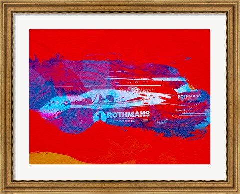 Framed Porsche 917 Rothmans 4 Print