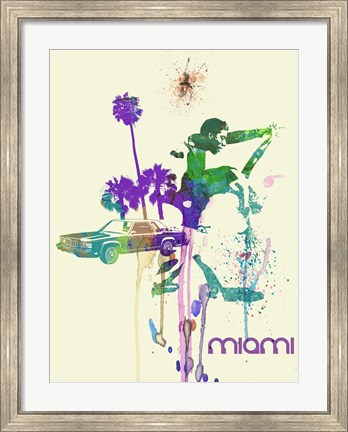 Framed Miami Romance Print