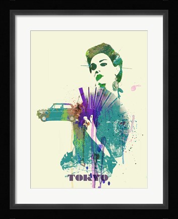 Framed Tokyo Romance Print