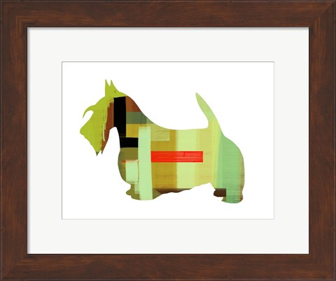 Framed Scottish Terrier 1 Print