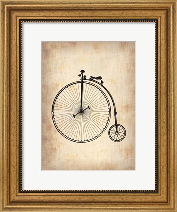 Framed Vintage Bicycle Print