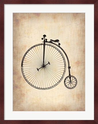 Framed Vintage Bicycle Print