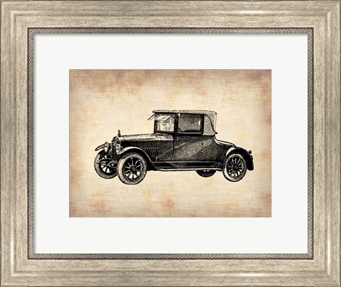 Framed Classic Old Car 3 Print
