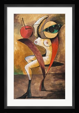 Framed V for Venus Print