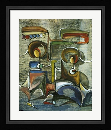 Framed Annunciation 2 Print