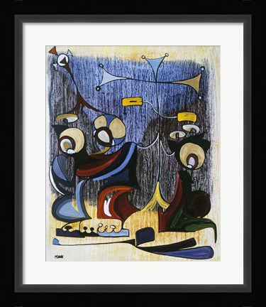 Framed Speking to you Print