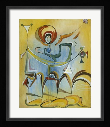 Framed St.George and the Dragon Print