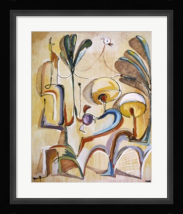 Framed Stubborn Ride Print