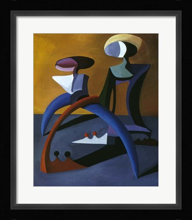 Framed Anninciation Print