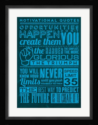 Framed Opportunities Set Blue Print