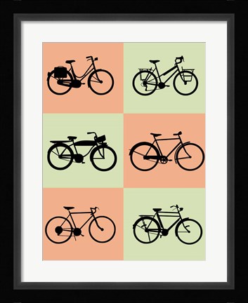 Framed Bicycle Print