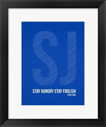 Framed Steve Jobs Quote Print