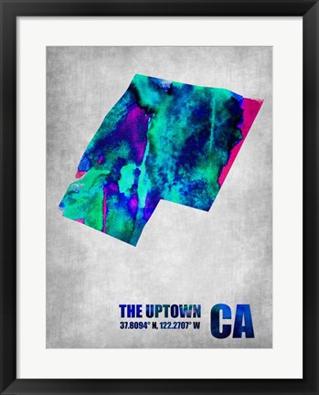 Framed Uptown California Print