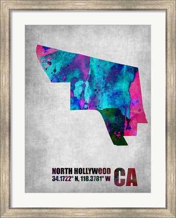 Framed North Hollywood California Print