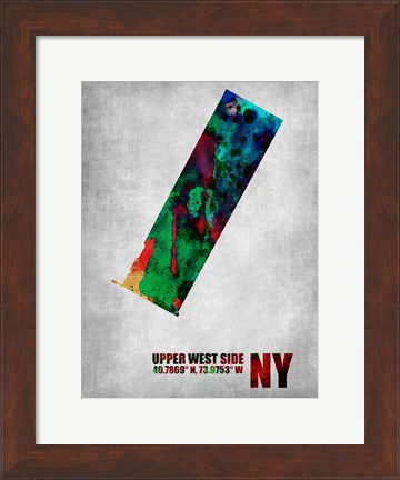 Framed Upper West Side New York Print
