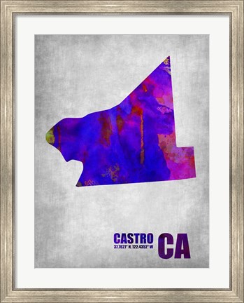 Framed Castro California Print