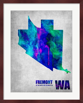 Framed Freemont Washington Print