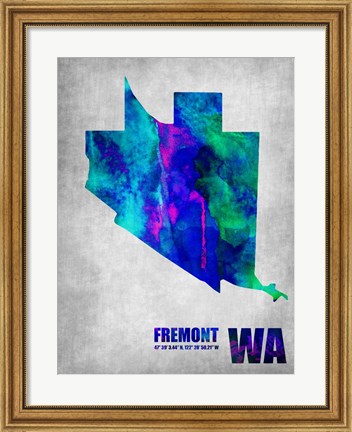 Framed Freemont Washington Print