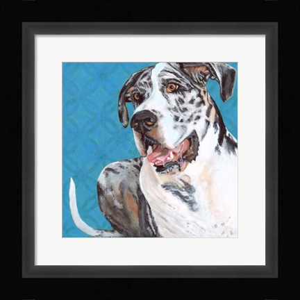 Framed Dlynn's Dogs - Apollo Print