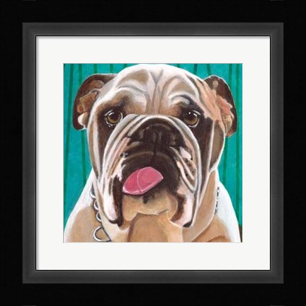 Framed Dlynn's Dogs - Bosco Print