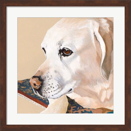 Framed Dlynn&#39;s Dogs - Shell Print