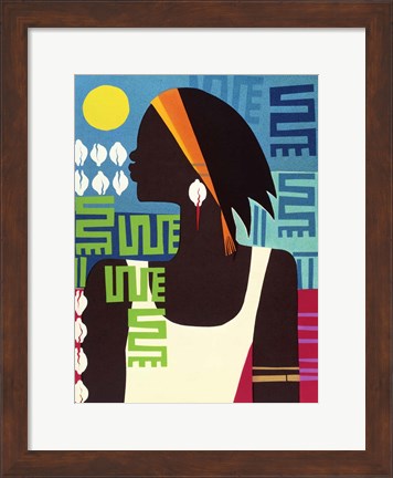 Framed Virtuous Woman Print