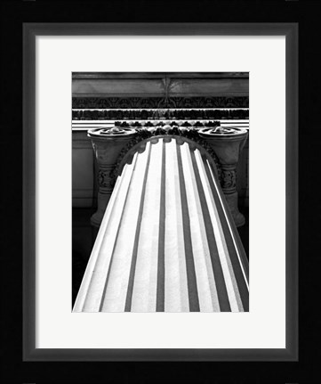 Framed Structural Details I Print