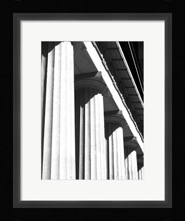 Framed Structural Details II Print