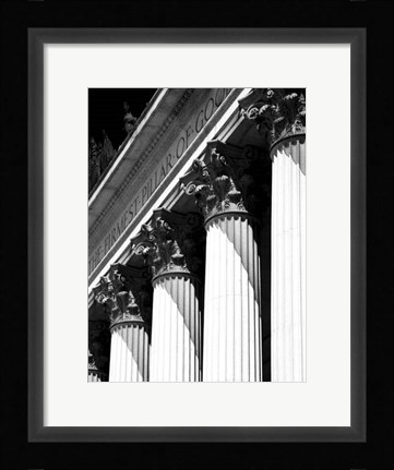 Framed Structural Details VI Print