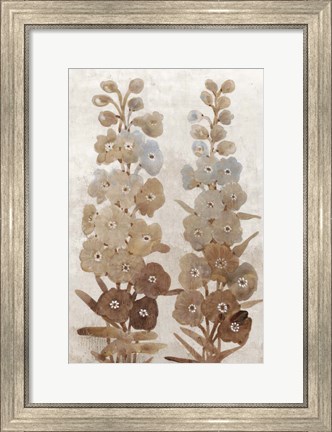 Framed Wildflower Branch II Print