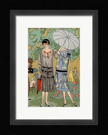 Framed Vintage Couture VI Print