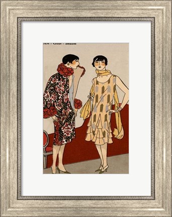 Framed Vintage Couture VII Print