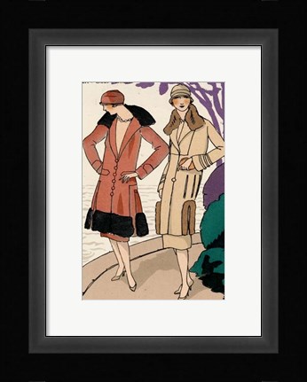 Framed Vintage Couture XII Print