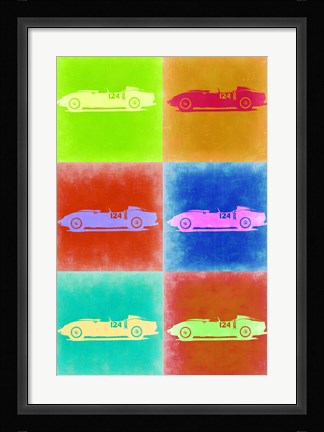 Framed Classic Ferrari Pop Art 2 Print