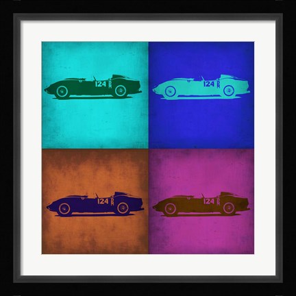 Framed Classic Ferrari Pop Art 1 Print
