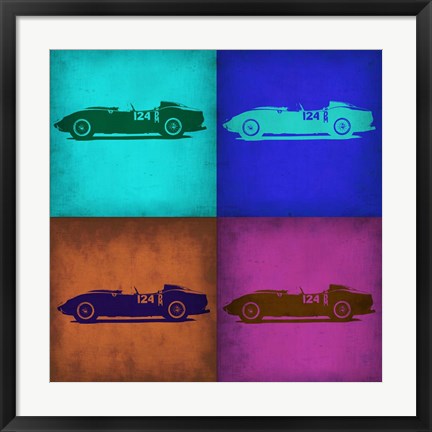 Framed Classic Ferrari Pop Art 1 Print