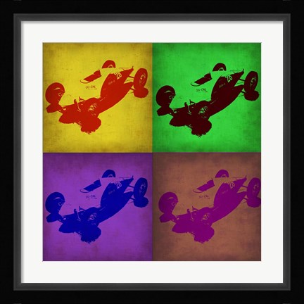 Framed SoCal Pop Art 1 Print